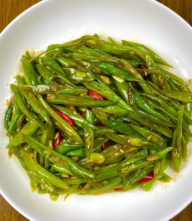 爆炒四季豆