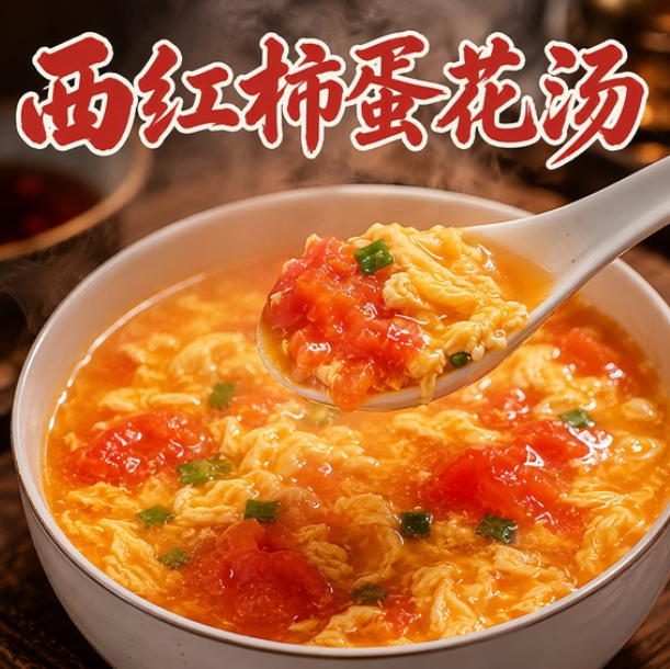 番茄蛋花汤